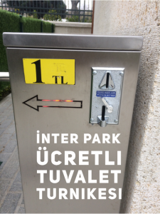 Ücretli Tuvalet Turnikesi