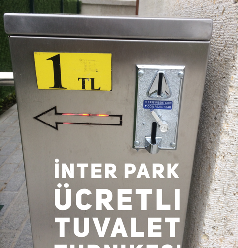 Ücretli Tuvalet Turnikesi